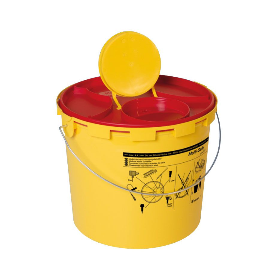 SARSTEDT Kanülenabwurfbehälter Multi-Safe medi 6 Liter